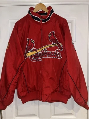 St. Louis Cardinals Majestic Brand Dugout Jacket/coat Size Extra Large Very Nice - Image 1 of 4