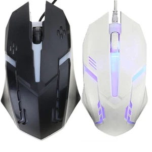 1000 DPI Ergonomic Game USB Computer Wired Mice for Desktop Laptop PC Gamers - Picture 1 of 10