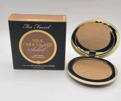 Too Faced MILK CHOCOLATE Soleil Matte Bronzer - Full Size - New in Box - Image 1 of 4