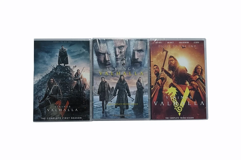 Vikings Valhalla Season 1&2&3 (9-DVD Set) New Sealed - Image 1 of 1