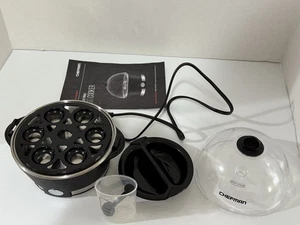 Chefman Egg Maker Rapid Poacher 6-Egg Boiler Steamer Poaching Tray BPA-Free - Picture 1 of 2