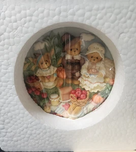 Cherished Teddies Erntedankteller, We Bear Thanks 272426 ungeöffnet Neu im Karton - Bild 1 von 3