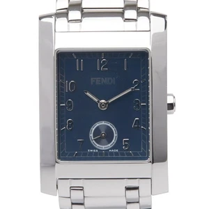 FENDI Classico Watches 7050G Quartz blue dial mens 【Used】 - Picture 1 of 10