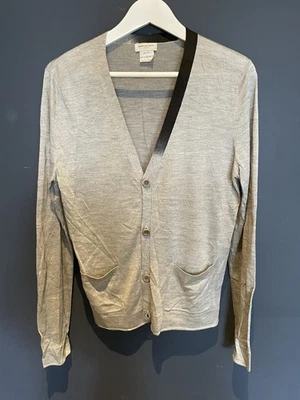 CÁRDIGAN DE SEDA GRIS DRIES VAN NOTEN PARA HOMBRE TALLA MEDIANA Foto 1 de 4