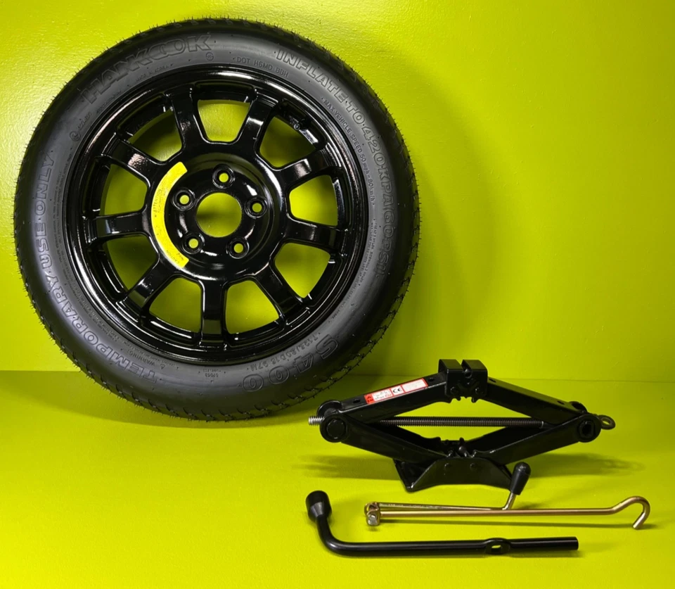 SPARE TIRE 125/80-16" WITH JACK KIT FITS: 2011-2018 HYUNDAI ELANTRA - Image 1 of 2