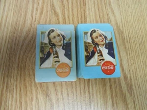 vintage ww 2 coca cola airplane spotter playing cards exc. cond. advertising - Picture 1 of 5