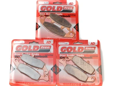 Pastillas de freno delanteras y traseras para Kawasaki ZR 750 D1 Zephyr 1996-1998 Foto 1 de 4