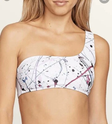 Nuevo bikini VOLCOM grande Spray It crop para mujer natación surf playa Foto 1 de 4