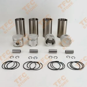 4JG2 Overhaul Rebuild Kit for Isuzu 4JG2 Engine Liner Piston & Ring STD New - Picture 1 of 3