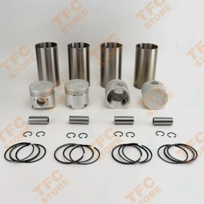 4JG2 Overhaul Rebuild Kit for Isuzu 4JG2 Engine Liner Piston & Ring STD New - Image 1 of 3