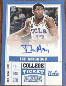 2017-18 Panini Contenders Draft Picks Autograph Ike Anigbogu #103 UCLA Bruins - Picture 1 of 2
