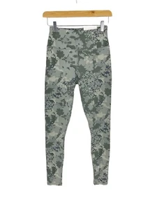 Leggings Maurices verde floreale vita ultra alta attivi donna XS nuovi - Foto 1 di 6