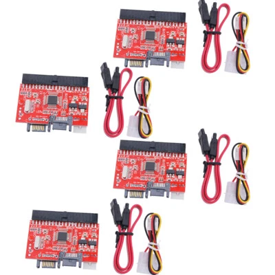 4x PATA/IDE TO Serial ATA SATA Interface Hard Drive HDD DVD Adapter Converter - Image 1 of 4