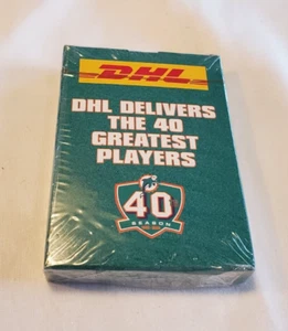 Miami Dolphins 40 Greatest Players Card Set NFL Sealed DHL - Picture 1 of 3