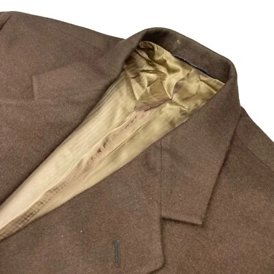 Blazer Nordstrom x Loro Piana Para Hombre 100% Cabello Camel 2 Botones Marrón • EE. UU. • 46R Foto 1 de 4