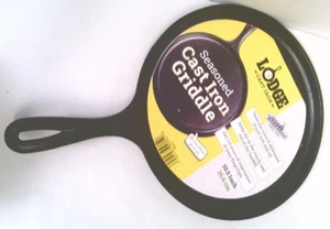 ⭐⭐⭐⭐⭐   Lodge~Cast Iron~10.5"~Seasoned~Round Griddle - Picture 1 of 7
