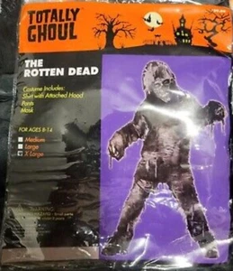  Zombie Halloween Costume boy X-large (8-14)  - Picture 1 of 3