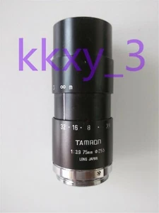 1 PCS TAMRON 1A1HB 1:3.9 75mm 25.5 Industrial Lens in good condition - Picture 1 of 4