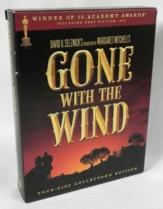DVD Set "Gone With the Wind", 4-Disc Collector's Edition, Case + Booklet, Exc. - Picture 1 of 10