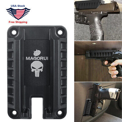 Gun Magnet Mount Magnetic Pistol Holder Holster Concealed For Car Bed Under Desk • 13.99$
