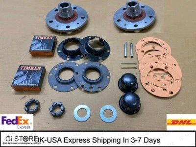 Kit completo de revisión del eje trasero para jeep & willys -mb,cj2a,3a,3b,cj5,m38 m38a1 Foto 1 de 4