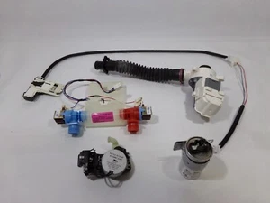 Washer Actuator 11398781 Pump 10775446 Capacitor Part Lot Whirlpool WTW4955HW2 - Picture 1 of 13
