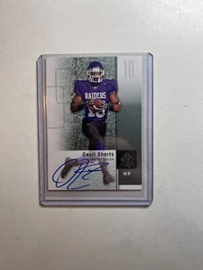 2011 SP Authentic Auto Cecil Shorts #51 Rookie Auto RC Card Mount Union SP - Picture 1 of 2
