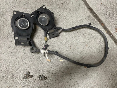 Luces antiniebla delanteras izquierda derecha Jeep Fiat 500 Ram 2012-2019 Mopar pernos de cableado OEM Foto 1 de 2