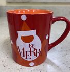 Shiny Red “Be Merry” Santa Mug by Bath And Body Works