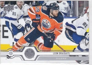 19/20 UPPER DECK..LEON DRAISAITL..CARD # 186..OILERS..FREE COMBINED SHIP - Picture 1 of 1