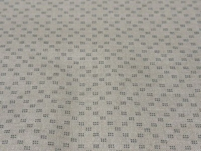 1/2 yard Light Brown Polka Dot Cotton Fabric with Small Repeating Diamond Patter - Image 1 of 4