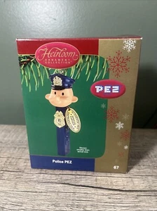 Carlton Cards Heirloom Ornament Collection Police PEZ Christmas Ornament - Picture 1 of 4