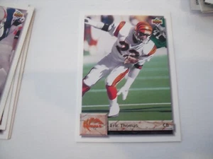 1992 Upper Deck Eric Thomas #294 Cincinnati Bengals NFL Football - Picture 1 of 2