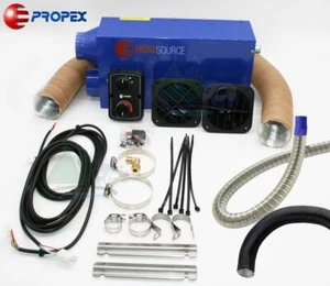 PROPEX HEATSOURCE 12V HS2000 SINGLE OUTLET LPG GAS CARAVAN CAMPER HEATER SYSTEM - Picture 1 of 4
