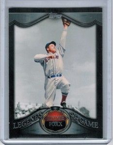 2009 Topps Legends of the Game Platinum JIMMIE FOXX /25 #LLP-10 (2268)