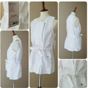 NWT Athleta Wanderbout Vest White size Small - Picture 1 of 2