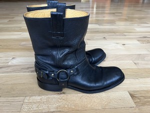 soft grey boots