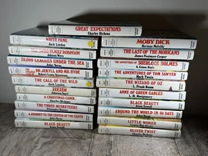 Lot of 21 Great Illustrated Classics Hardcover Baronet Books - Picture 1 of 5