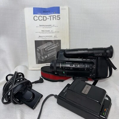 SONY Handycam Video Camera Recorder CCD-TR5 -for Parts~ **read - Image 1 of 4