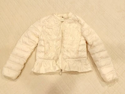 Легко носили слоновой кости Moncler девочек куртка (размер 10) - Изображение 1 из 3