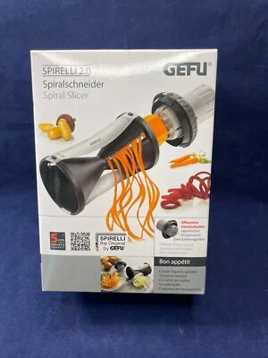 GEFU Spirelli 2.0 SPIRAL SLICER Julienne Stainless Blades in SEALED BOX - Image 1 of 3