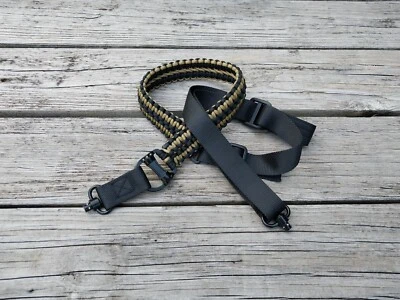 1 and 2 Point QD Rifle Sling USA MADE Paracord Rifle Sling - Image 1 of 4
