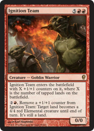 1x Ignition Team - NM - Conspiracy - SPARROW MAGIC -  mtg - - Image 1 of 1