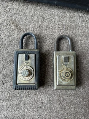 Vintage Supra-C Series Lot Heavy-Duty Key Storage Combination Lock Box NO CODE - Image 1 of 4