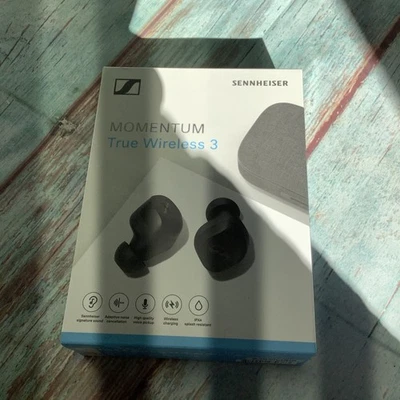 Sennheiser Momentum True Wireless 3 Earbuds w/ANC, Multipoint Connect, Black - Image 1 of 4