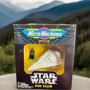Star Wars Fan Club Micro Machines Darth Vader & Imperial Star Destroyer-40215 - Picture 1 of 17