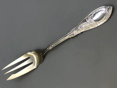 Arabesque by Whiting sterling silver Pastry Fork 6.25" - Image 1 of 3