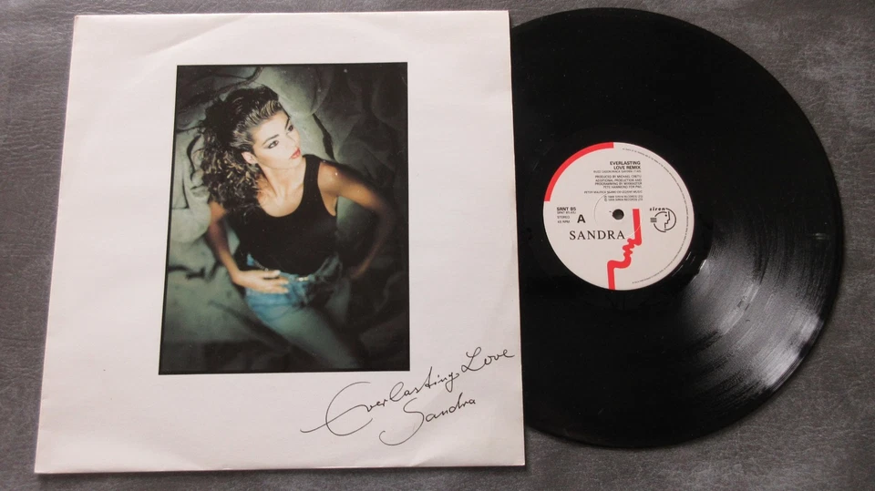 Sandra Everlasting Love/Stop For a Minute 12" 1988 *EX/MINT*A1/B1* - Image 1 of 1