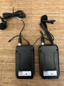 SHURE BLX1 H9 512-542 MHZ BODYPACK TRANSMITTER & Headsets - Picture 1 of 11