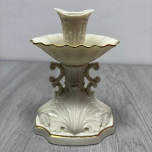 Lenox Millennium Collection Kerzenständer 24k Goldrand \ Made in USA - Bild 1 von 6